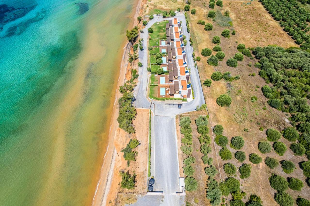 Kalma Villa Ena Nea Moudania Esterno foto